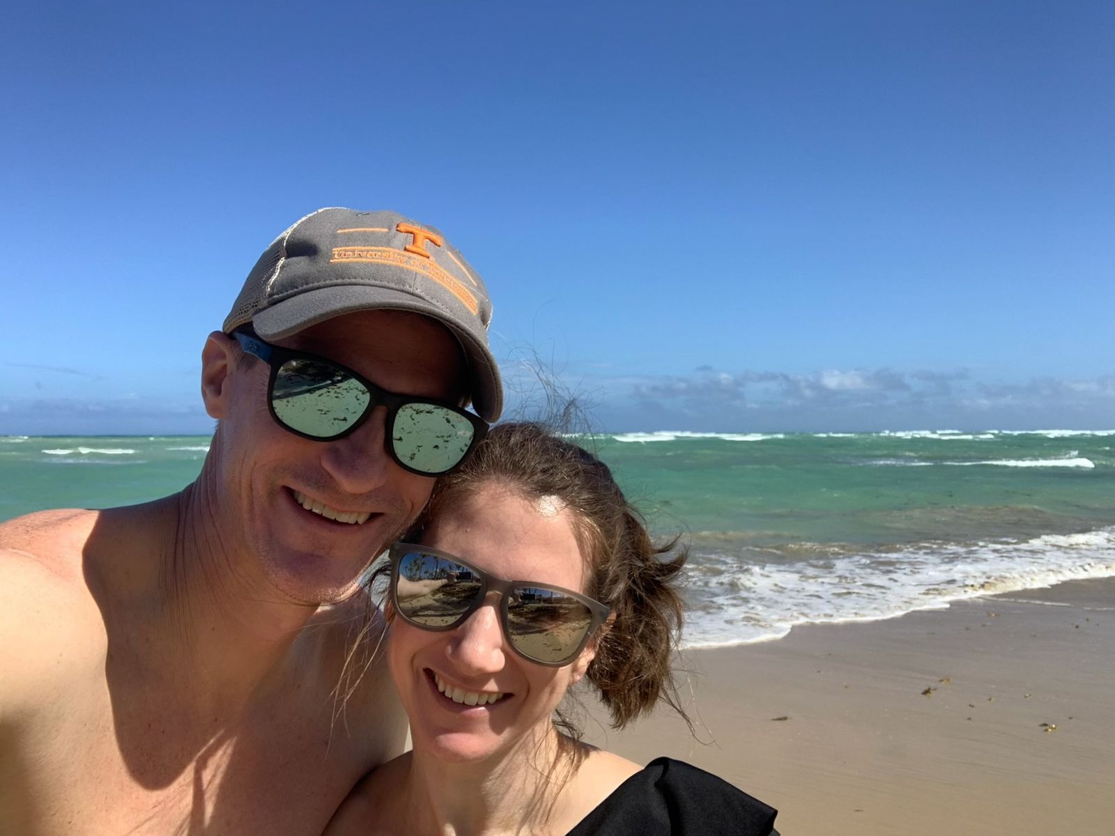 Nancy K And Her Husband Enjoying The Sun (with Sunscreen) In Mexico